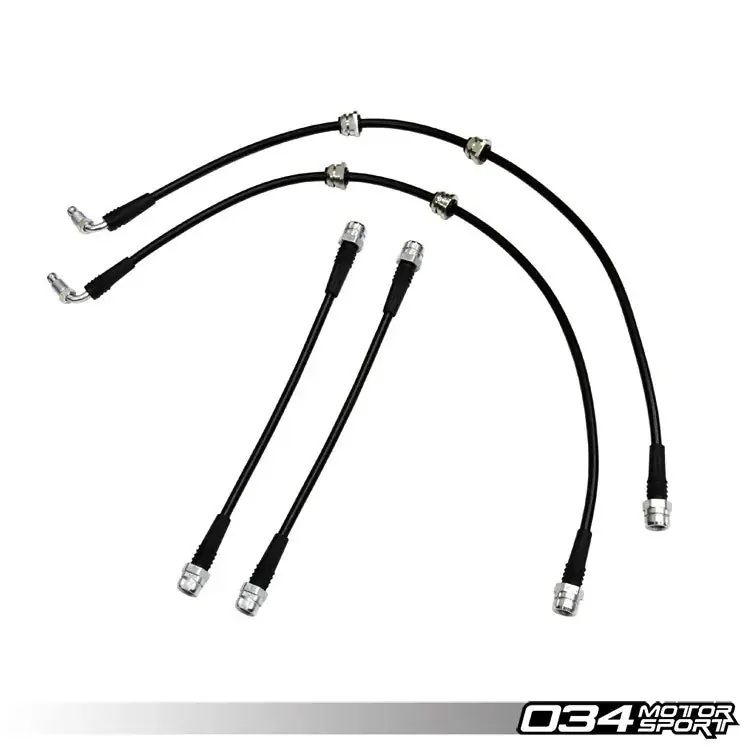 034Motorsport Stainless Steel Braided Brake Line Kit, 8J/8P Audi TT RS & RS3 Secure Checkout