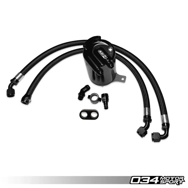 034Motorsport Billet Catch Can Kit for Volkswagen MK8 GTI and Audi 8Y A3/S3 Limited Edition
