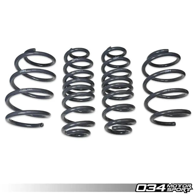 034Motorsport Dynamic+ Lowering Springs for MQB Volkswagen Tiguan 2.0T Last Chance