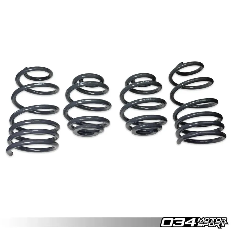034Motorsport Dynamic+ Lowering Springs for MK4 Volkswagen R32 Super Sale