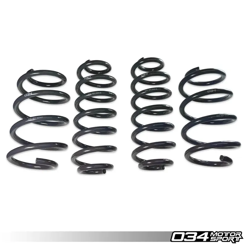 034Motorsport Dynamic+ Lowering Springs for 8P Audi A3 3.2 VR6 Trending