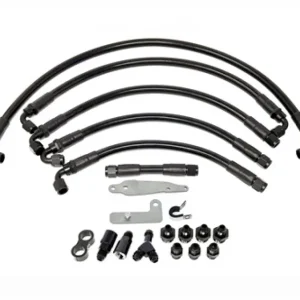 Best Choice Torque Solution PTFE Fuel Line Kit for for -6 Aeromotive FPR - Subaru WRX STI 08-21 / WRX 08-14