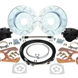 11.65" Rear Disc Brake Wheel Kit with Upgraded Rotors 71-87 Chevy 1/2 Ton Truck, 5 on 5 Worldwide Shipping